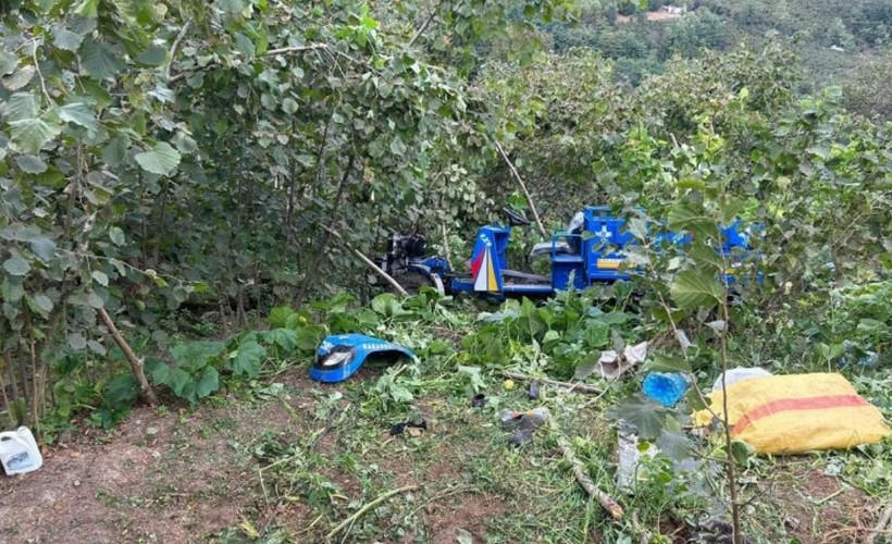 Ordu'da tarım aracı devrildi: 12 yaşındaki çocuk işçi kazada öldü