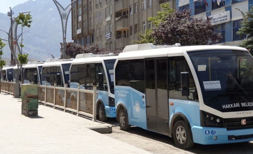 Hakkari'de toplu ulaşıma zam