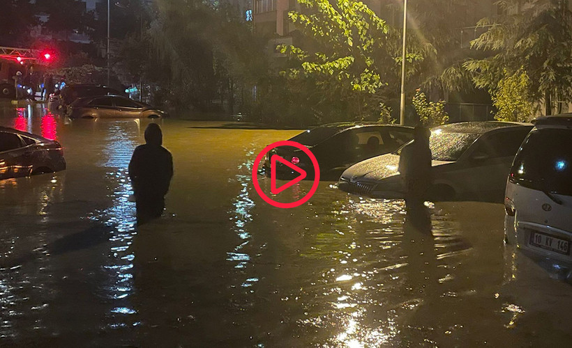 İstanbul'da afet görüntüleri