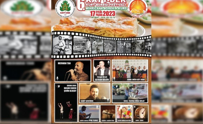 6'ncı Kürt Böreği Festivali 17 Eylül'de başlıyor