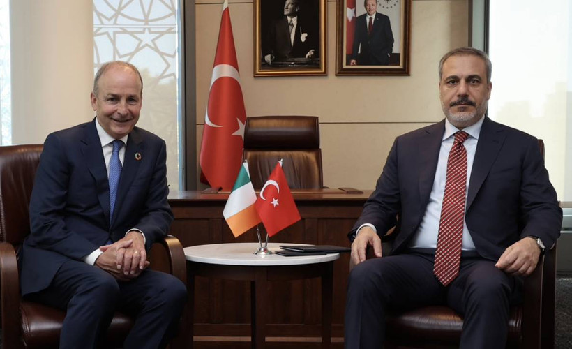 Bakan Fidan, İrlandalı mevkidaşı ile görüştü