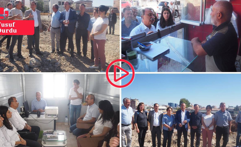 Yeşil Sol Parti Eş Sözcüsü Akın depremin vurduğu Malatya'da: Deprem vergileri ve yardımların nereye gittiği meçhul