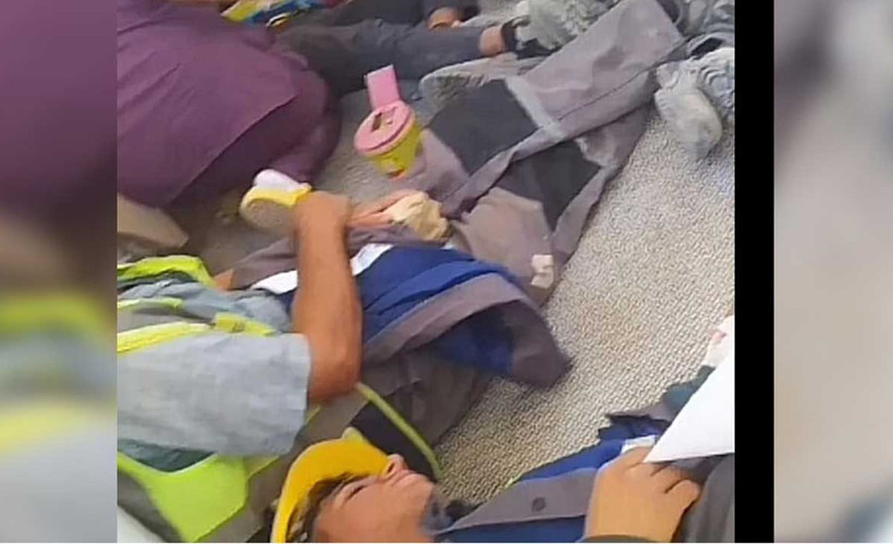 Zehirlenen Akkuyu NGS işçisi: Dört aydır bozuk yemek veriliyor
