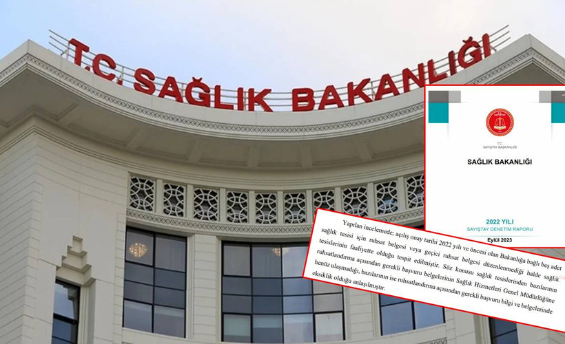 Sayıştay raporu: Sağlık Bakanlığı beş tane kaçak sağlık tesisi çalıştırdı
