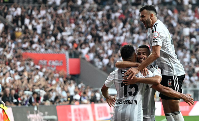 Beşiktaş geriden geldi, maçı aldı
