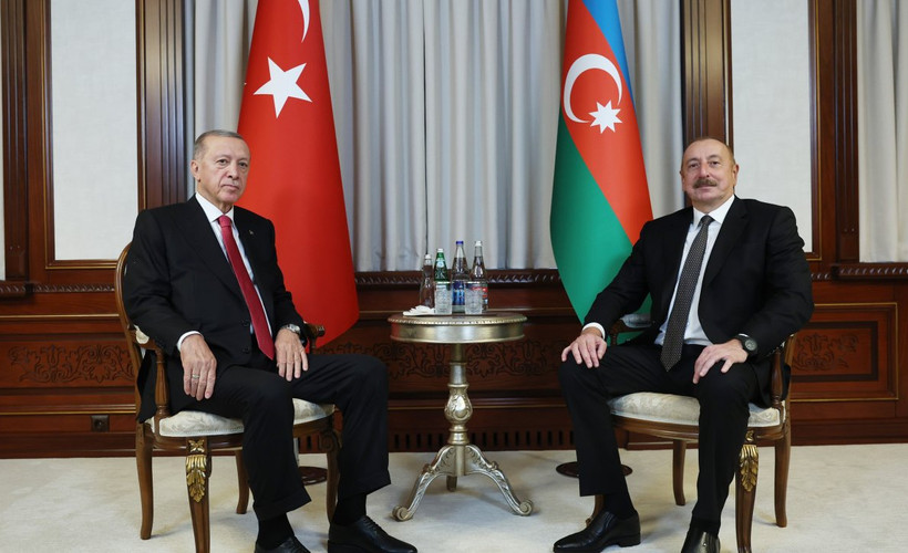Nahçıvan'da Aliyev ile görüşen Erdoğan: Azerbaycan'ın Karabağ'daki zaferi bölgesel istikrar için şans