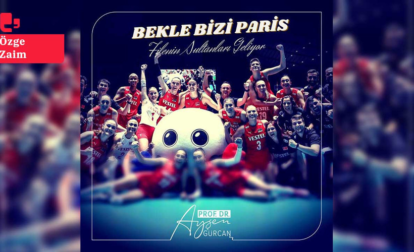 AKP'li vekil Gürcan, Türkiye A Milli Kadın Voleybol Takımı'nın bacaklarını sansürledi