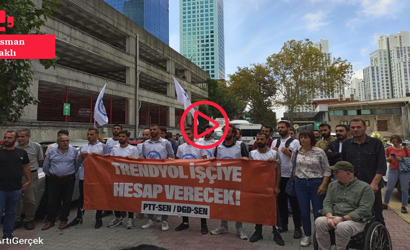 İşten çıkartılan Trendyol işçileri şirket merkezine yürüdü: Sendika başkanları ve 15 işçi gözaltına alındı