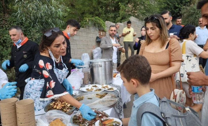 Gastronomi ve müzik, Hevsel Bahçeleri'nde buluştu