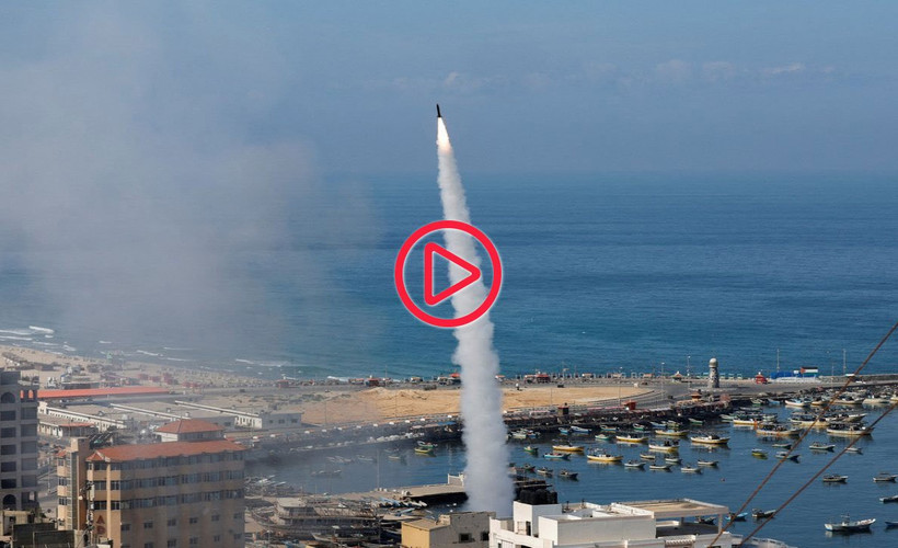 Netanyahu 'Savaştayız' dedi, Hamas İsrail'e girdiği görüntüleri yayınladı