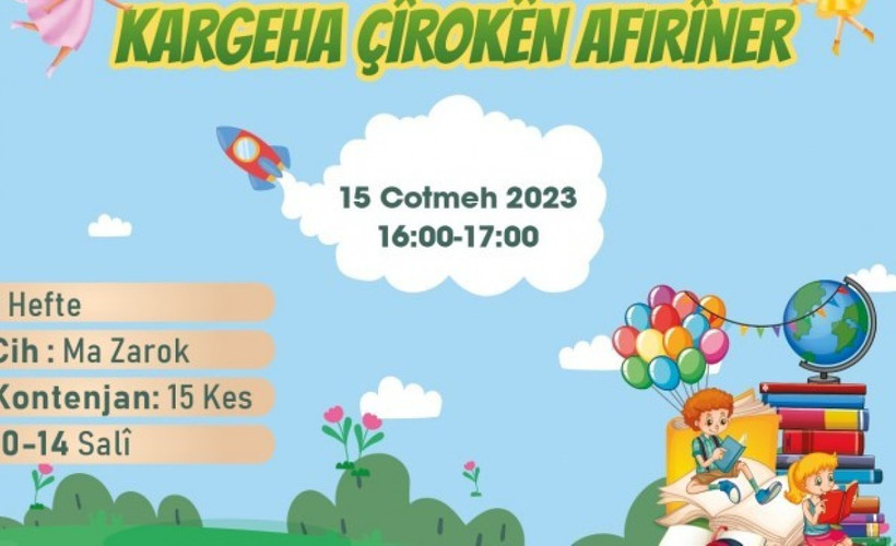 Diyarbakır'da çocuklar için Yaratıcı Öykü Atölyesi düzenlenecek