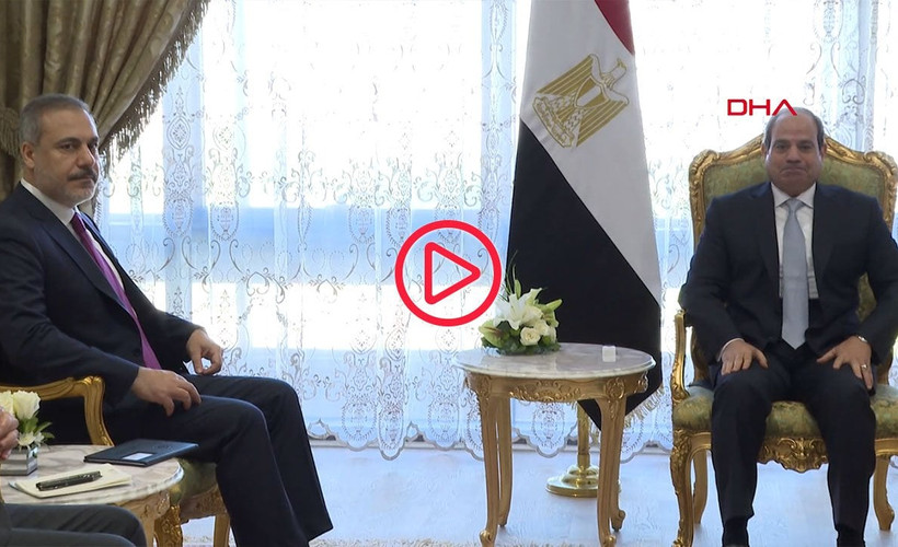 Bakan Fidan, Mısır Cumhurbaşkanı Sisi ile Gazze'yi görüştü