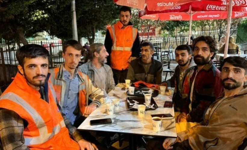 İnşaat işçilerinin eylemi kazanımla sonuçlandı