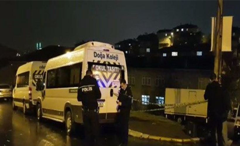 Okul servisinde kadın cinayeti