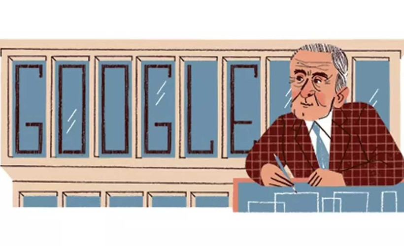 Google'dan mimar Sedad Hakkı Eldem'in doğum gününe özel doodle