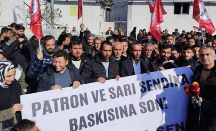 Özak direnişi 25'inci gününde: Ticaret Odası'ndan işçilere ziyaret, barodan destek