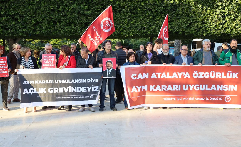 TİP'liler Can Atalay için açlık grevine başladı