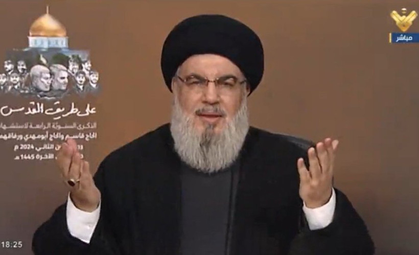 Hizbullah lideri Hasan Nasrallah'tan Aruri suikastı sonrası İsrail'e 'kuralsız savaş' uyarısı