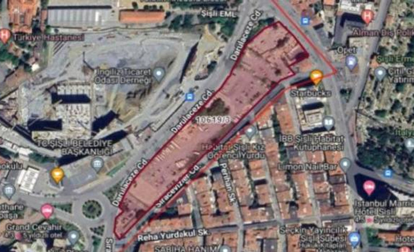 'Rezerv alan' ilan edilmişti: Şişli'ye 72 katlı rezidans