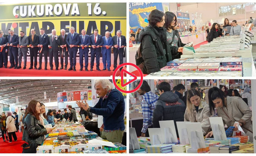16. Çukurova Kitap Fuarı başladı
