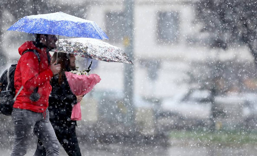 Meteoroloji'den sağanak ve kar yağışı uyarısı (21 Ocak Pazar günü hava durumu)