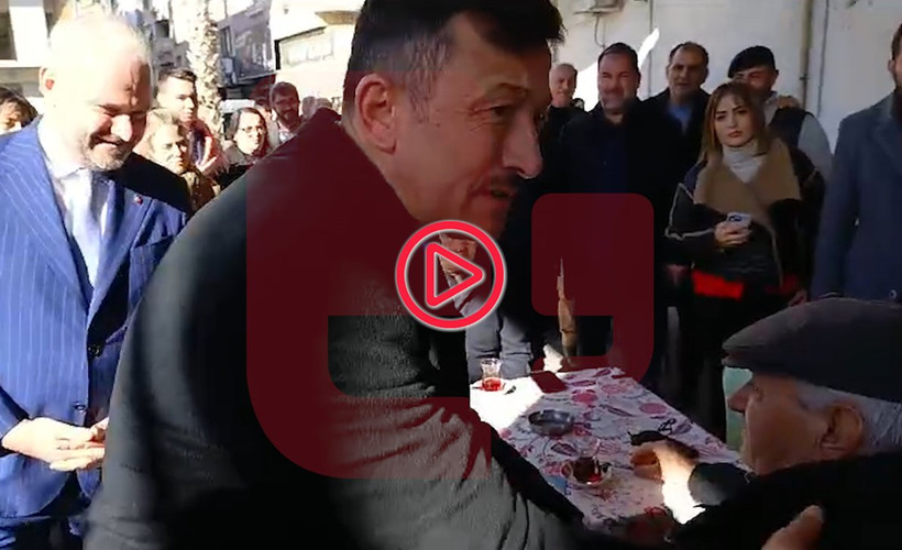 Emekliden AKP'li Hamza Dağ'a: 'Erdoğan sayesinde işimiz bozuk'