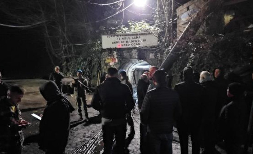 Zonguldak'ta maden ocağında göçük: Bir işçi mahsur