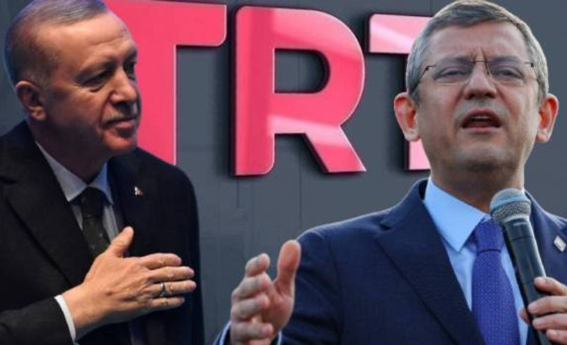 Bir TRT Haber yayıncılığı: Erdoğan ile AKP'li yöneticilere 1945 dakika, Özgür Özel'e 25 dakika
