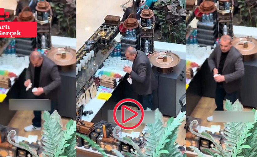 Kahve fincanlarını tükürükle temizledi, işletme mühürlendi