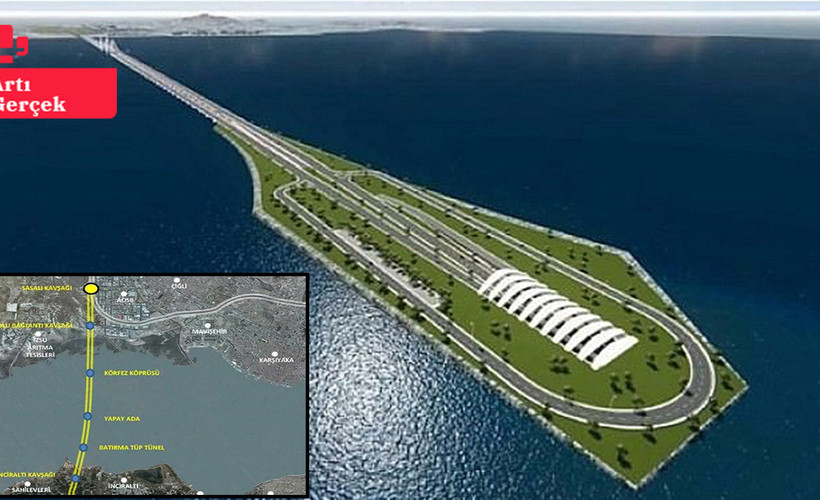 Mahkeme kararıyla iptal edilmişti: AKP'nin İzmir vaadi yine Körfez Geçiş Projesi
