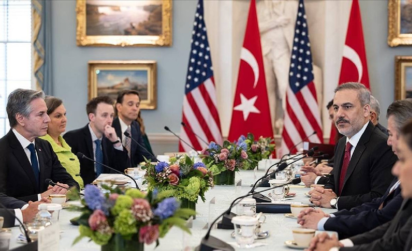 Washington'da Blinken'la görüşen Fidan: ABD'nin Türkiye'ye savaş uçağı borcu var