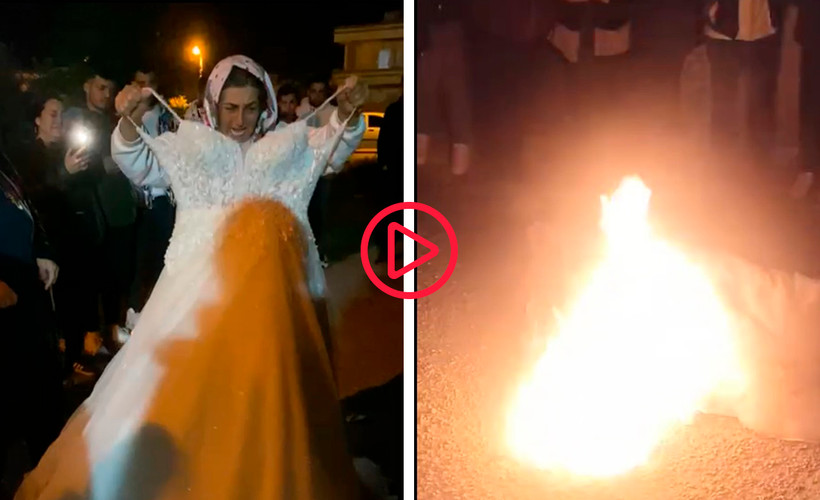 Öldürülen kızının gelinliğini yaktı: Bu Merve’nin kefeni