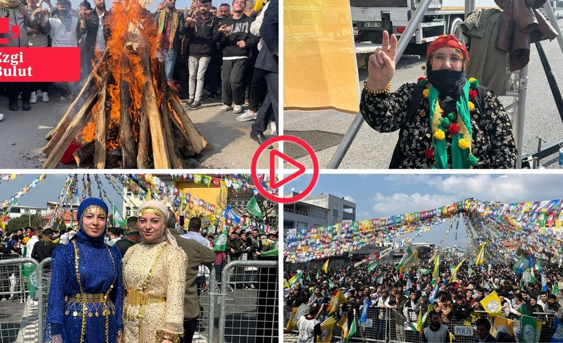 Bursa'da Newroz kutlamaları: 'Ben yaptım oldu anlayışına karşı buradayız'
