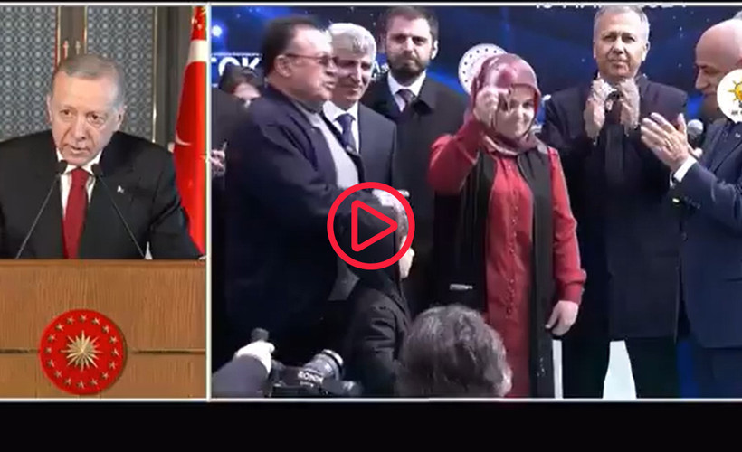 Deprem Konutları Teslim Töreni'nde Erdoğan, 'Dairenizi gördünüz mü?' diye sordu, önce görmedik diyen depremzede düzeltildi