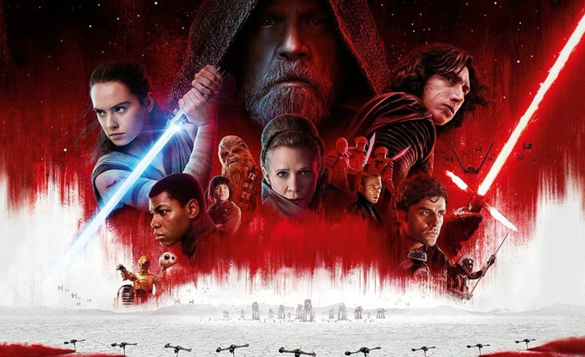 Uzayda Star Wars özel gösterimi