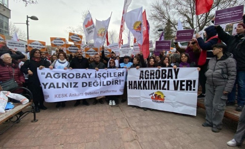 Demokratik kurum ve partilerden Agrobay işçilerine destek açıklaması