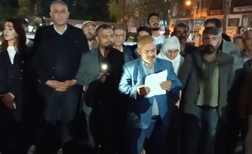 Diyarbakır'ın Bismil ilçesinde mazbataların geciktirilmesine tepki