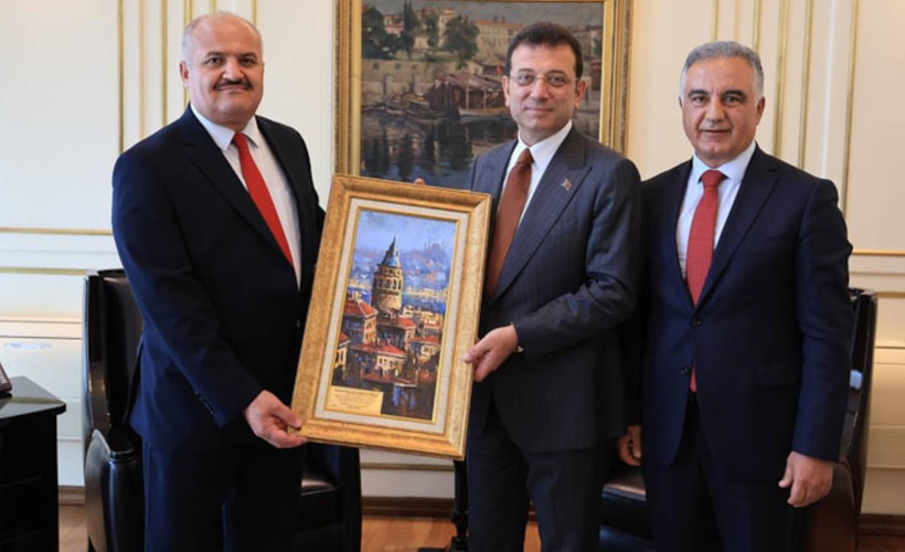 Yerel seçimde Murat Kurum’a oy isteyen Eyüp Aksu’dan İmamoğlu’na ‘tebrik’ ziyareti: Sorunları Sayın Başkanımızla istişare ettik