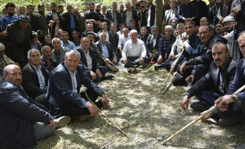 Hakkari'de madene karşı başlatılan eylem dördüncü gününde