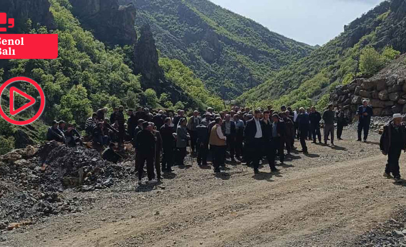 Hakkari'de madene karşı direniş dördüncü gününde: 'Firma faaliyetlerini durdurana kadar mücadelemiz sürecek'