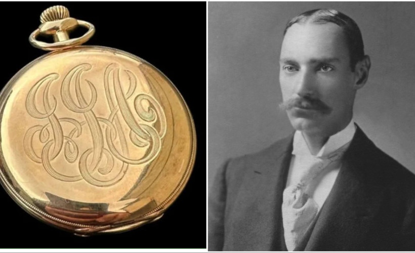 'Titanik rekoru' kırıldı: En zengin yolcunun cep saati 900 bin sterline satıldı