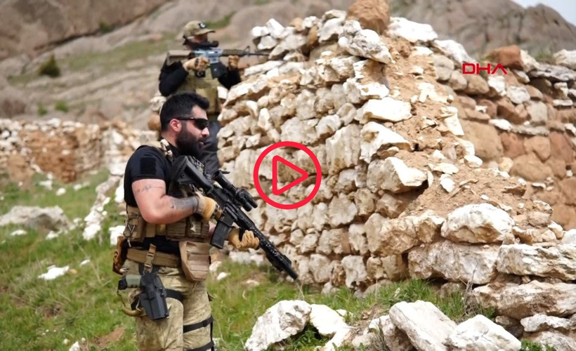 Sivas'ın boş haldeki köyü savaş oyunu airsoft mekanına dönüştü