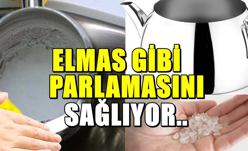 Kireç içinde kalmış demliği çöpe atmayın! Kireç içinde kalmış demliği pırıl pırıl yapan yöntem