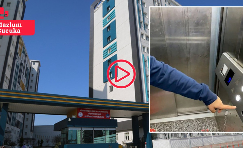 KYK yurtlarında asansör sorunu bitmiyor: Diyarbakır'da öğrenciler bozulan asansörde bir saat mahsur kaldı