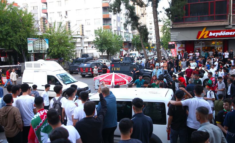 Amedspor kutlamalarında bir kişi gözaltına alındı