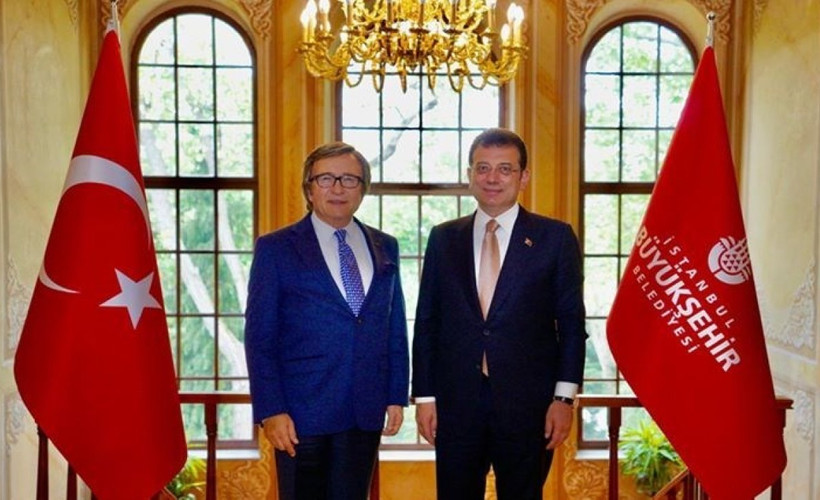 Ekrem İmamoğlu, Erol Evgin'i ağırladı: 'Güzel bir sohbet oldu…'
