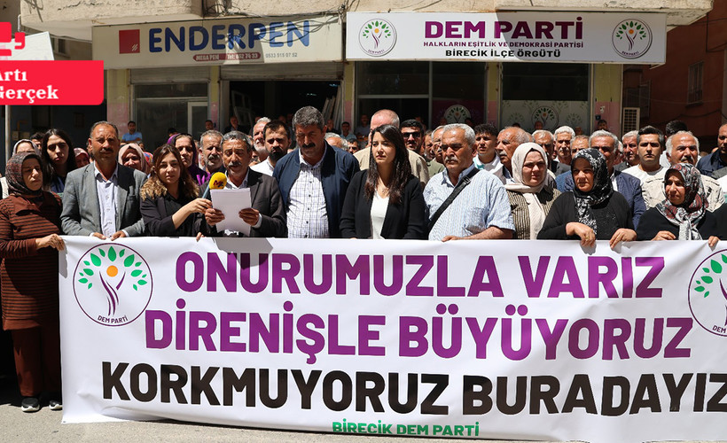 DEM Parti'den Birecik saldırısına tepki: 'Amaçları provokasyon yaratmak; Buradayız, sizlerden korkmuyoruz'