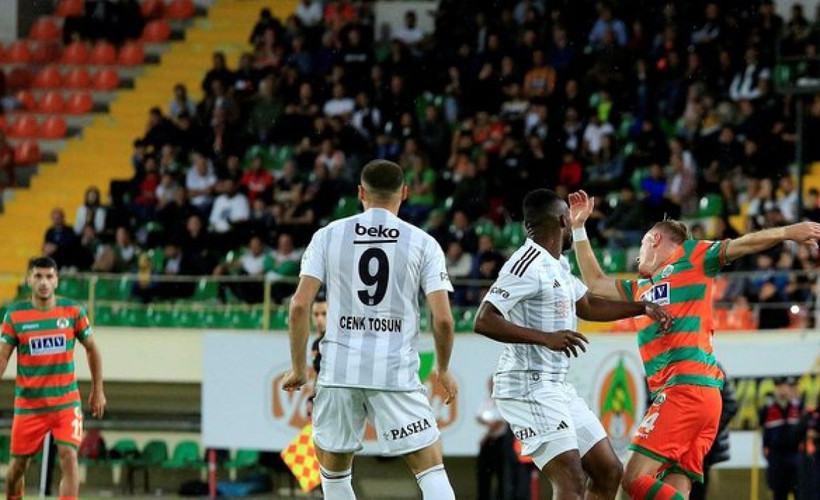 Alanyaspor ve Beşiktaş puanları paylaştı