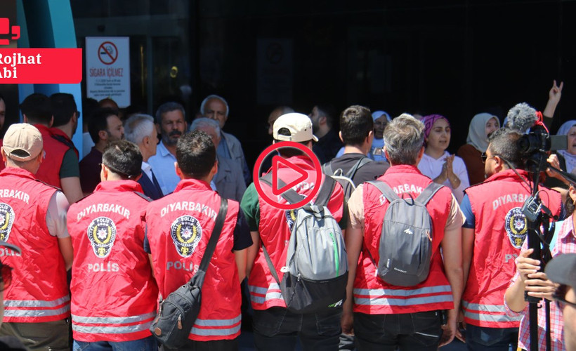 Diyarbakır'da Kobanê Davası protestosuna abluka: 'Biz bu cezaları tanımıyoruz'