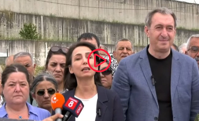DEM Parti Eş Genel Başkanları'ndan Figen Yüksekdağ'a ziyaret: Daha güçlü mücadele edeceğiz